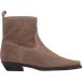 Unisa Bottines Fito pour femme en daim marron