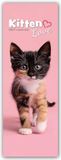 Kitten Gifted Stationery Kitten Love - Geliebte Kätzchen - Slimline-Kalender 2027
