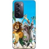 Maniacase Coque Pour Oppo Reno 12 5g Madagascar Anime