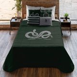 BELUM | Dekbed Harry Potter, 250 g, model Slytherin Values voor 180 cm bedden (280 x 270 cm)