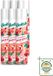 Batiste 6 x Shampooing sec Rose Gold - Parfum de rose doux - 200ml