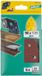 Wolfcraft Zelfhechtend schuurblad voor hout/metaal - Korrel 80 - 98 x 139 mm - 6 stuks
