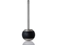 AdHoc Tafelaansteker - Swing - RVS Mat staal/Kunststof - ø 6 cm x 16 cm - Zilverkleurig/Zwart