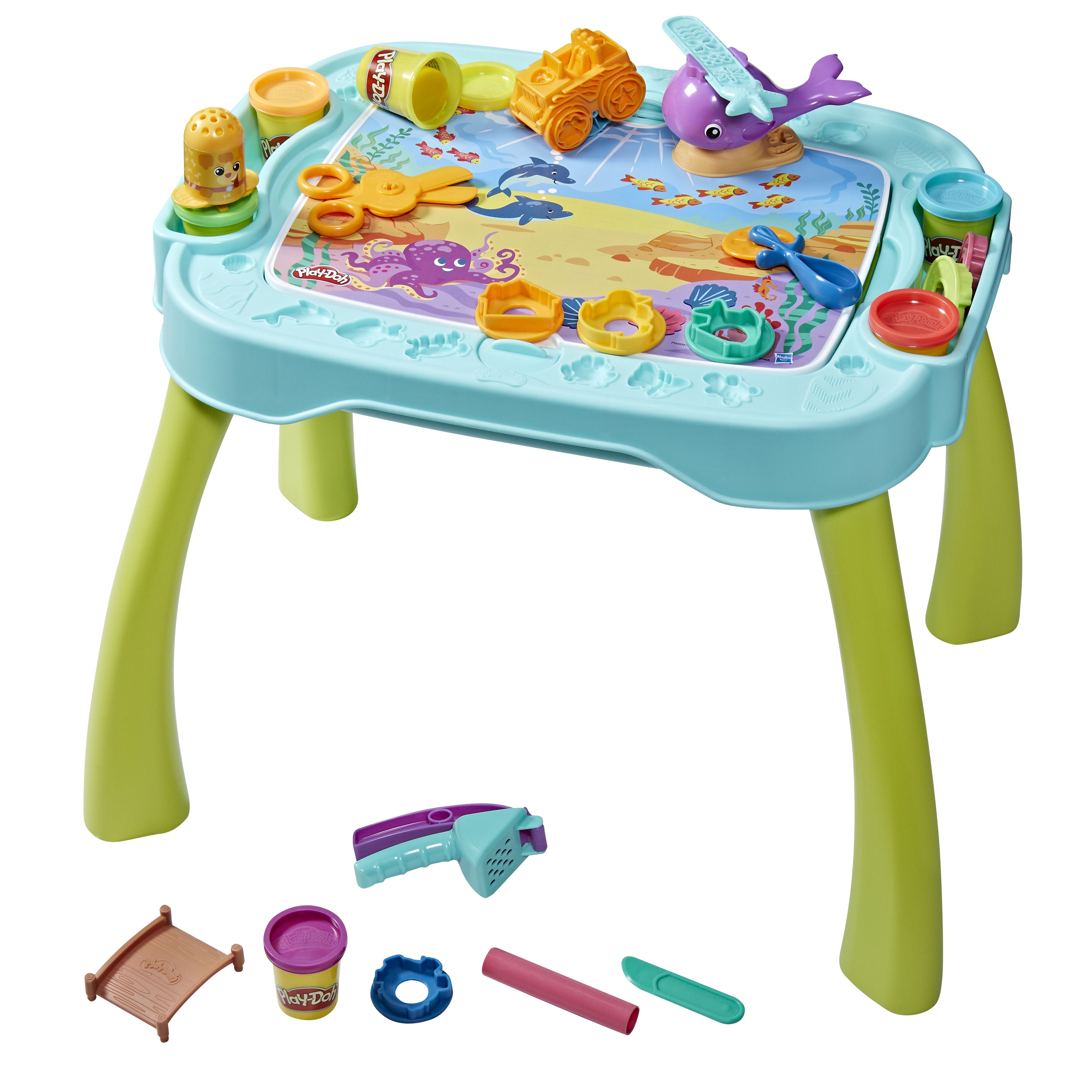 Play-Doh 2-in-1 Creatief Starters Station - Boetseerklei - Activiteitentafel - Speeltafel