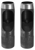 Elzusha - 2 Stück perforatrice pour trous ronds d'un diamètre de 24 mm