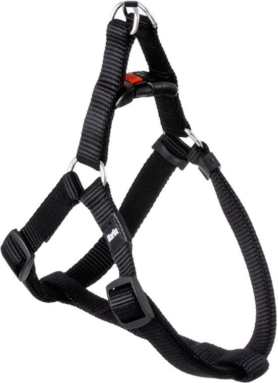 FLAMINGO Hondentuig Ziggi - Zwart - S - 25-45 cm