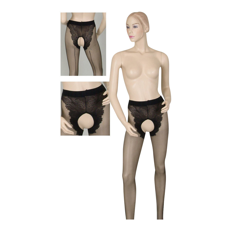 Cottelli Collection Luxe panty met open kruis Maat 3