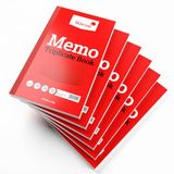 Silvine Triplicaat Memo Book - Nummer 1-100 met indexplaat (210 x 127mm) [Pack van 6]