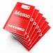 Silvine Triplicaat Memo Book - Nummer 1-100 met indexplaat (210 x 127mm) [Pack van 6]
