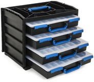 Merkloos / Sans marque HBM 5 Delige Draagbare Assortimentsdoos, Assortimentskoffer Deluxe