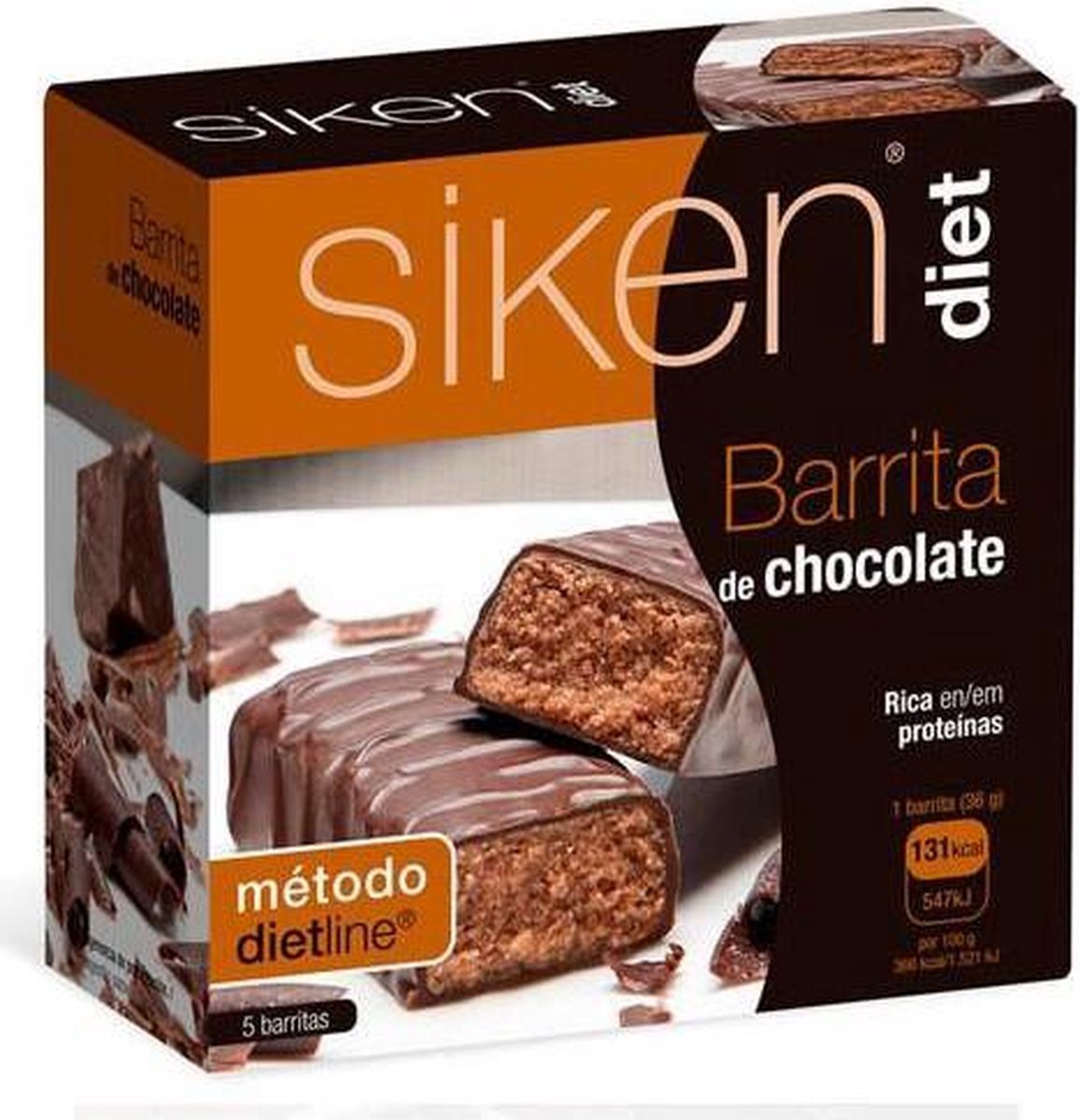 Sikendiet Siken Diet Barrita Chocolate 5 Uds