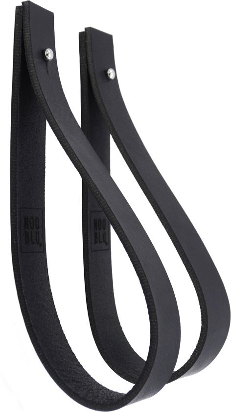 NOOBLU leren ophanglus - SLING 2,5 cm - maat M - zwart (2