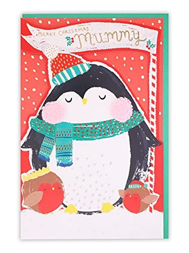 Clintons: Mummie Penguin Mummy Christmas Card