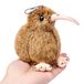 Kiwivogel peluche - 12 x 6 x 6 cm - Brun