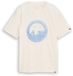 Tom Tailor T-shirt met print Gardenia White
