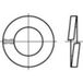 TOOLCRAFT 1060442 Rondelle diamètre intérieur : 2,3 mm DIN 127 Inox 1000 pièce(s)