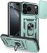 Techsuit Hoesje geschikt voor Apple iPhone 17 Pro Max - Camshield Back Cover - Vert