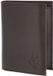 oxmox Leren portemonnee Leather RFID Protect Kombibörse Freedom Anchor Embossed Brown donkerbruin