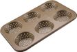 Zenker Mal voor ronde individuele broodjes 6 holtes 33 x 22 cm Mojave Gold