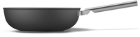 Smeg WOF3002BLM Wok Pan - 30 cm - Zwart - Keramische coating - Inductie