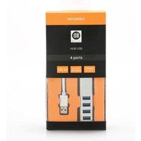 Diffusion D2 Diffusion USB-hub D2 Diffusion 4 x SuperSpeed USB 3.0 Wit