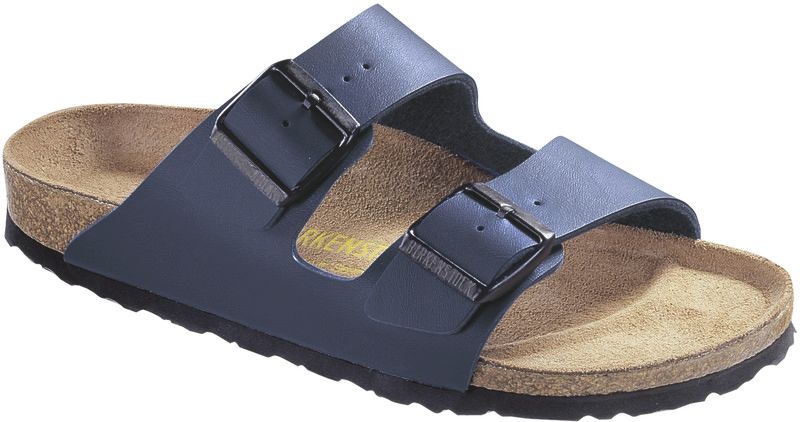 Birkenstock Arizona Sandalen Birko-Floor blauw 43 - 4013871075394