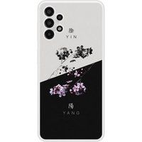 Samsung Bedrukt siliconen hoesje compatibel met Galaxy A13 4G Yin et Yang