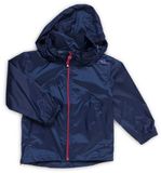 Peak Mountain Meisjes windjack marineblauw, waterdicht, winddicht, met capuchon, 5 jaar
