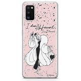 ERT GROUP mobiel telefoonhoesje voor Samsung A41 origineel en officieel erkend Disney patroon Cruella and Puppy 001 optimaal aangepast aan de vorm van de mobiele telefoon, hoesje is gemaakt van TPU