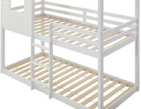 Vente-unique Hutbed bois blanc 90 x 190 cm