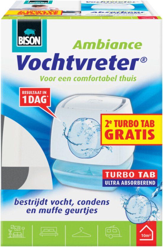 Bison Vochtvreter + 2 Navullingen Ambiance 2 x 100 gr