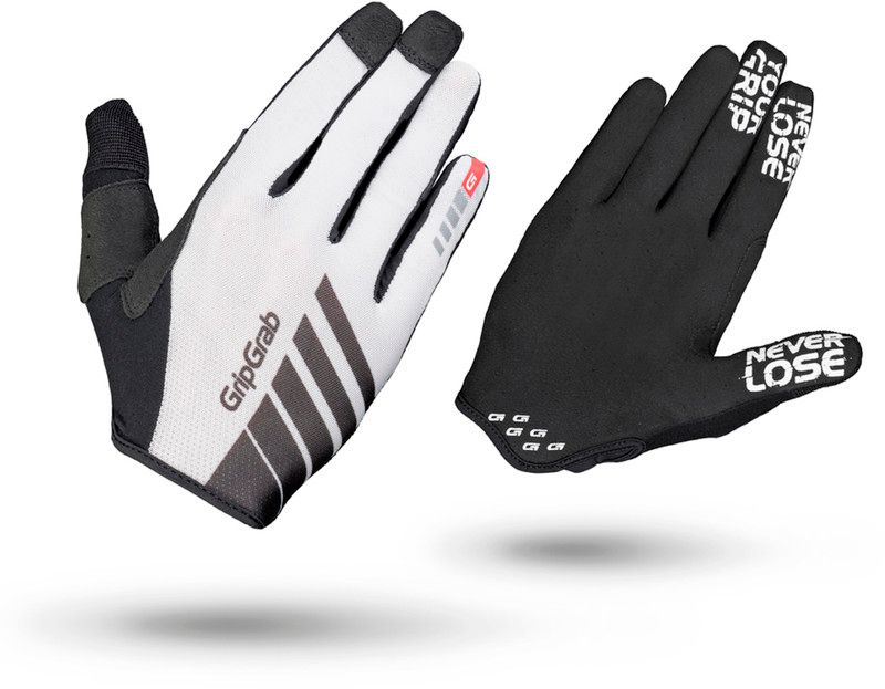 GripGrab Racing fietshandschoenen witzwart