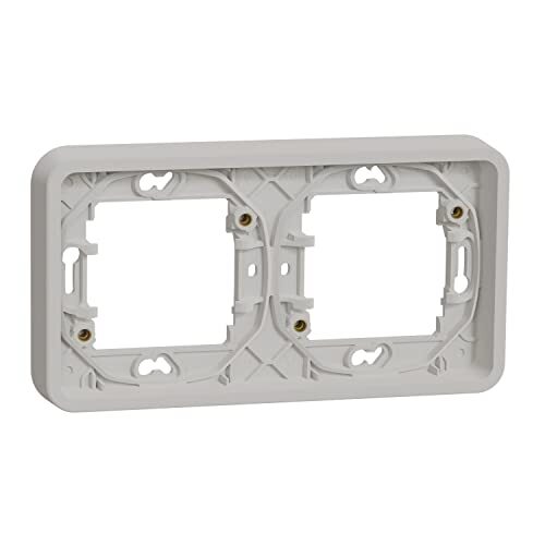 SCHNEIDER ELECTRIC frame, 2 elementen, wit