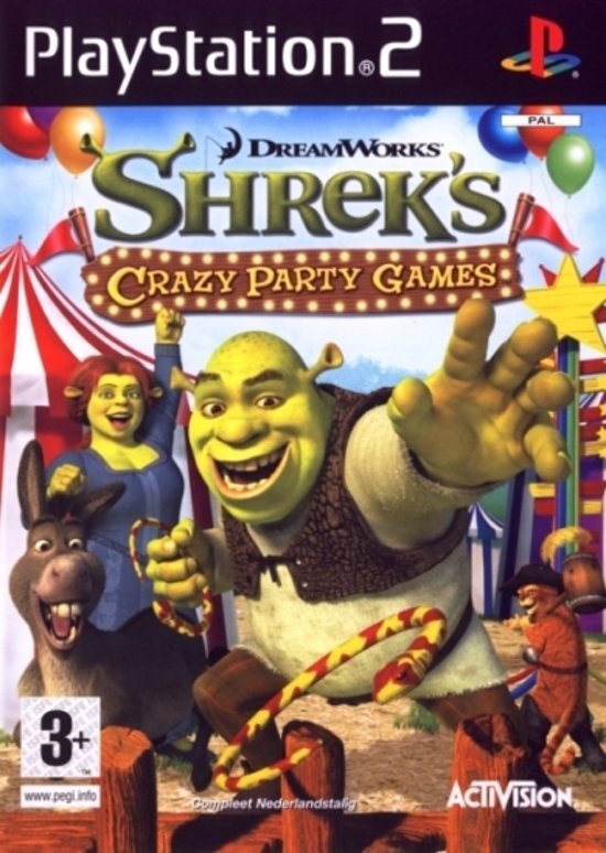 Activision Shrek: Crazy Kermis Party Games