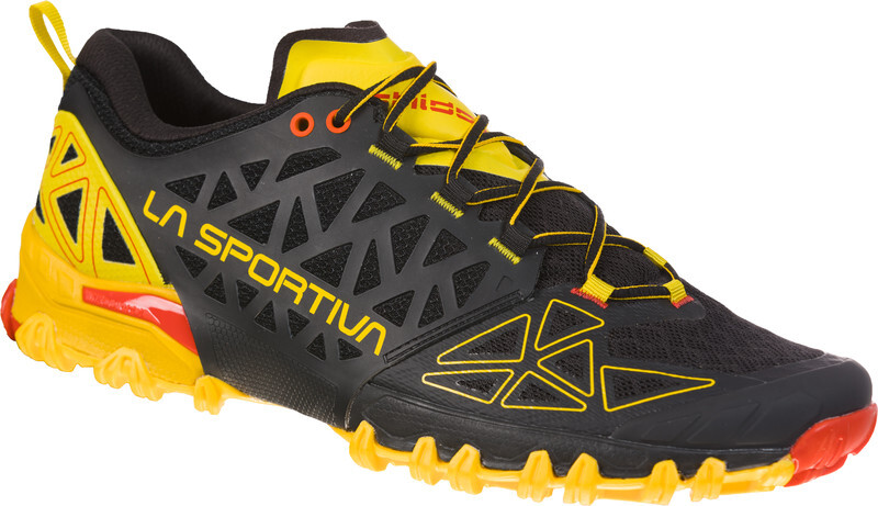 La Sportiva Bushido II Hardloopschoenen Heren, black/yellow 2019 EU 42,5 Loopschoenen