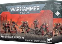 Games Workshop Warhammer 40k - Chaos Space Marines - Red Corsairs Raiders