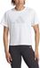 Adidas Power Bl T-shirt Korte Mouwen Wit S Vrouw