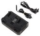 Chargeur double, 20V, 4A, 2 ports USB-C, avec indicateur LED, avec prise UE/UK