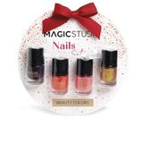Nagellak Magic Studio Colorful Nails Lot 4 Pcs