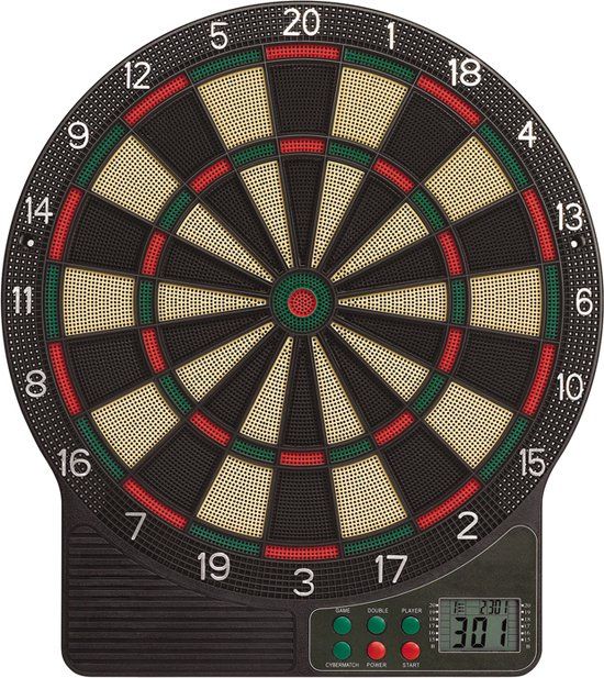 Innergames-D elektronisch dartbord Economy (batterij) - 45 cm - 8717931910125