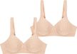 Triumph Bügelloser BH Modern Soft+Cotton Beige 85A
