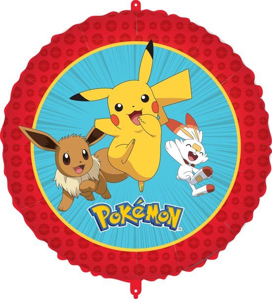 Top1Toys Globos Europe BV Pokémon folieballon 18" / 43cm 1 stuk(s)