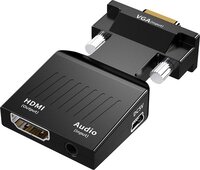 Techvavo® VGA naar HDMI adapter - 1080P Full HD - Zwart