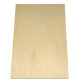Rayher Multiplexplaat, 30 x 20 cm, dikte 4 mm, onbehandeld populierenhout, voor figuurzagen, voor het creatief maken van figuren, borden, enz., 6299800