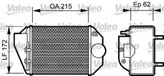 Valeo Intercooler, Inlaatluchtkoeler 818827