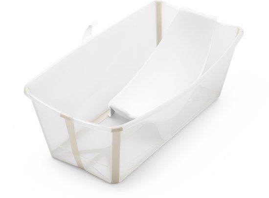 Stokke® Flexi Bath® + Badinzet Bundle | Sandy Beige