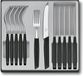 Victorinox Swiss Modern - Bestekset - 12-delig - Zwart
