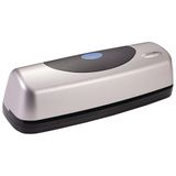 Swingline Elektrische 3 Hole Punch, Desktop Hole Puncher 3 Ring, Home Office Supplies, Draagbare Bureau Accessoires, 15 vel papiercapaciteit, Office Paper Punch, Zilver en Zwart (74515)