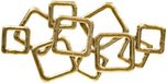 ATMOSPHERA CREATEUR D'INTERIEUR Wanddecoratie Oriane 51 x 100,4 cm, goudkleurig
