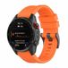 By Qubix Qubix - Siliconen sportbandje - Oranje - 22mm Quickfit - Geschikt voor Garmin Fenix 9 / 9 pro - 47mm